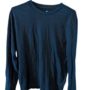 H&M Women's Black Long Sleeve Tee